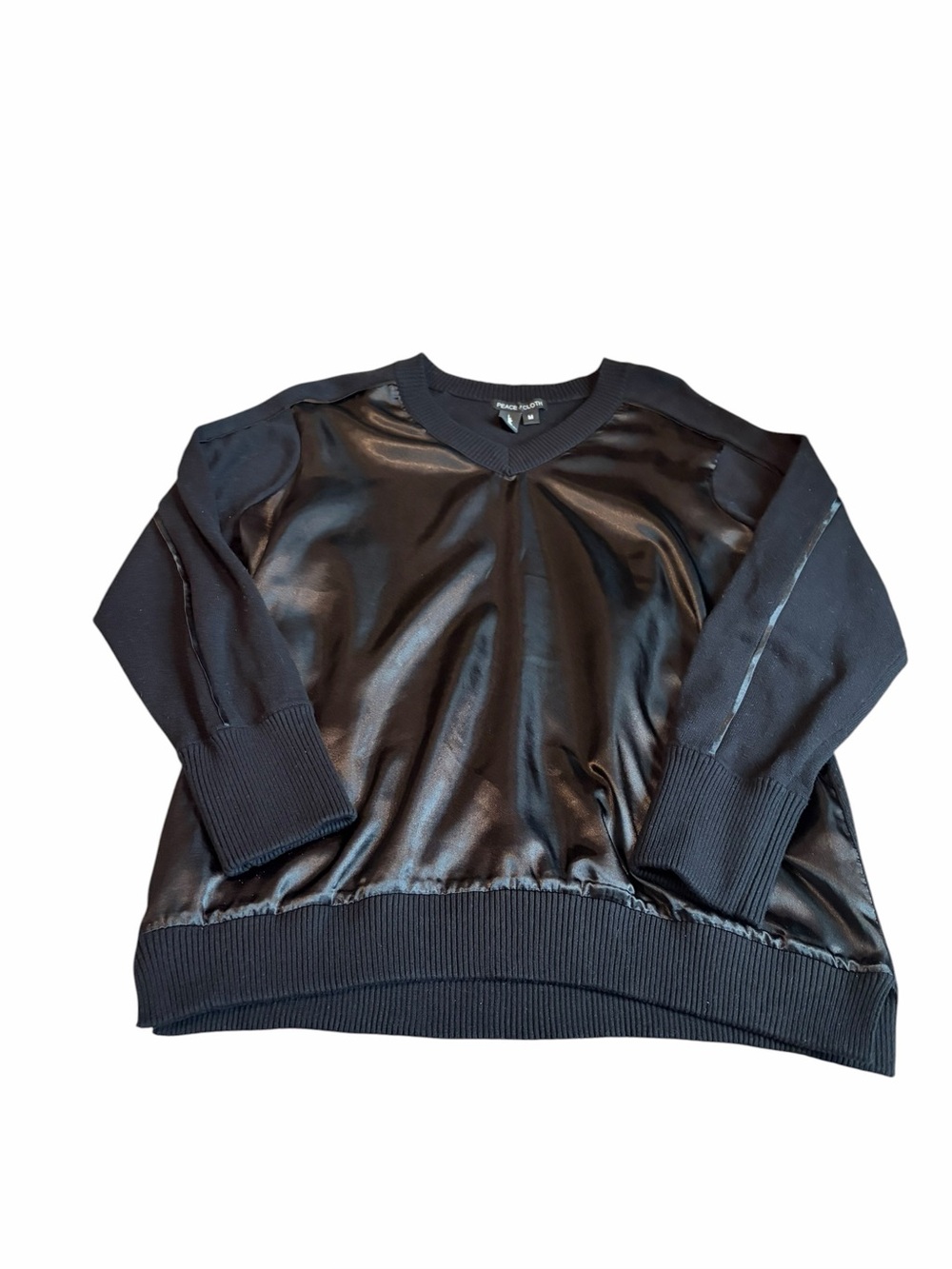 PEACE OF CLOTH dimensional vneck sweater